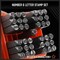 37 Pieces Number and Letter Stamp Set 1/4 (6mm) (A-Z & 0-9 + Stars) Punch Perfect for Imprinting Metal Stamping kit, Plastic, Wood, Leather